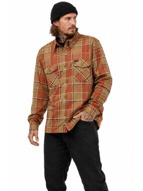 DIXXON FLANNEL SHIRT georgia peach 4XL plaid workwear streetwear tactical casual